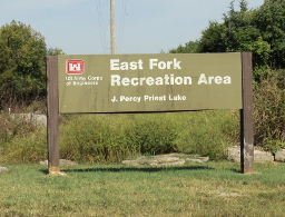 Entrance To East Fork Recreation area