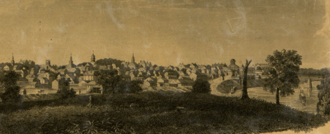 View of Nashville In 1832