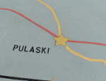 The Benge and Bell Routes Crossed at Pulaski