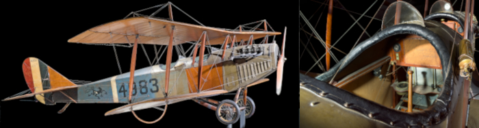 A Curtiss JN-4D.