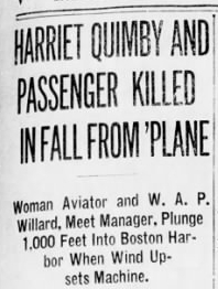 Harriet Quimby's Fall