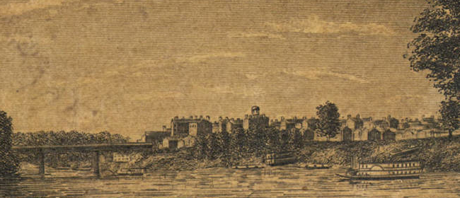 View of Nashville In 1832