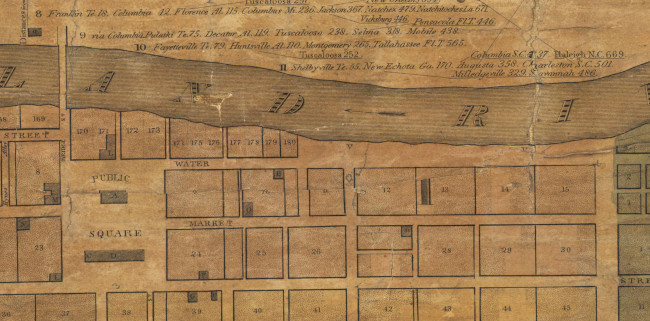 View of Nashville In 1832